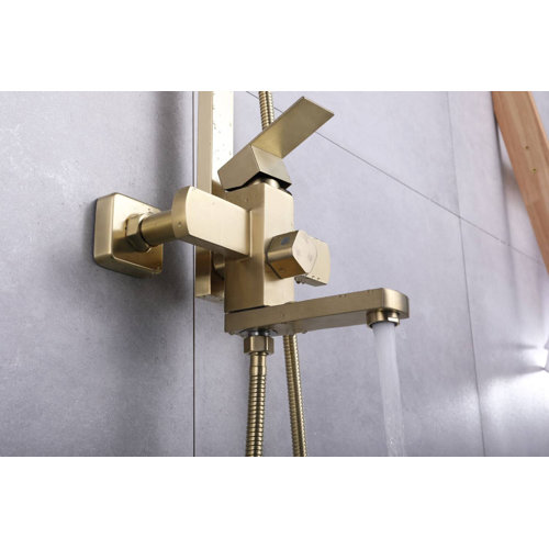 Wonderland America Thermostatic Complete Shower System with Roughin